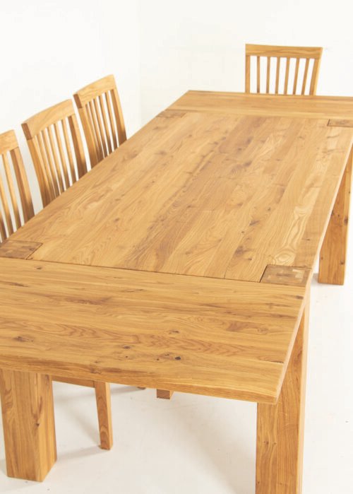 Tammipöytä REGAL (180-280x90x75) kovavahaöljy - Image 2