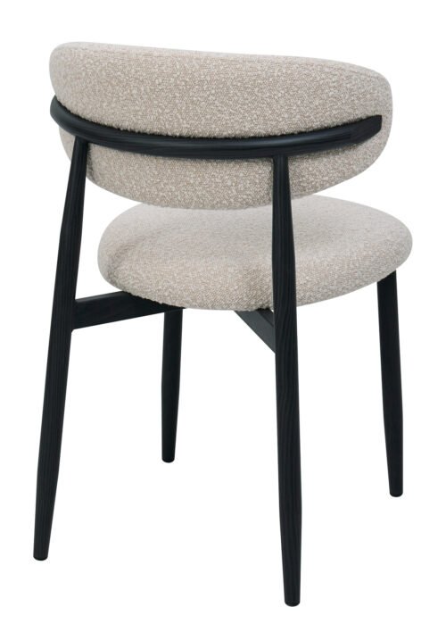 Tuoli FLOSS beige boucle/musta - Image 4