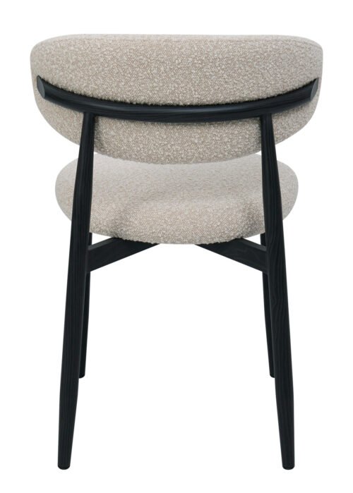 Tuoli FLOSS beige boucle/musta - Image 5