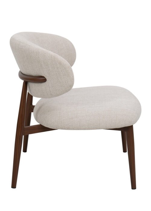 Nojatuoli THALIA beige/pähkinä - Image 3
