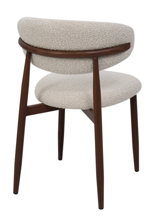 Tuoli FALCO beige boucle/pähkinä - Image 4