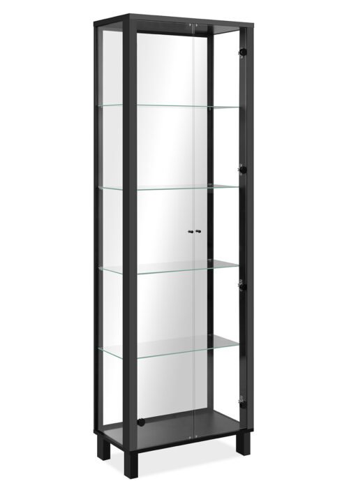 Vitriini ALBA 52B musta/peili