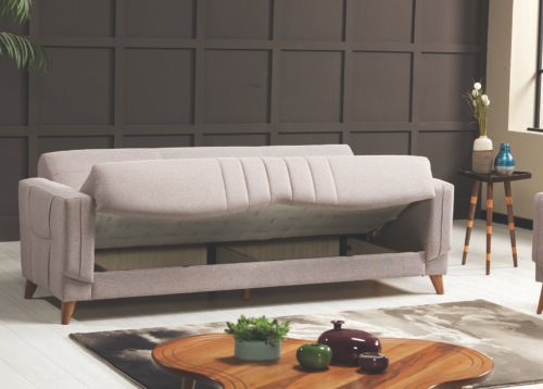 Vuodesohva LUMI 2-hengen beige - Image 4