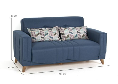Vuodesohva LUMI 2-hengen beige - Image 5