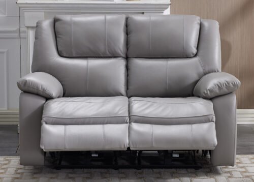 ALEXIS 2-istuttava recliner-sohva, harmaa