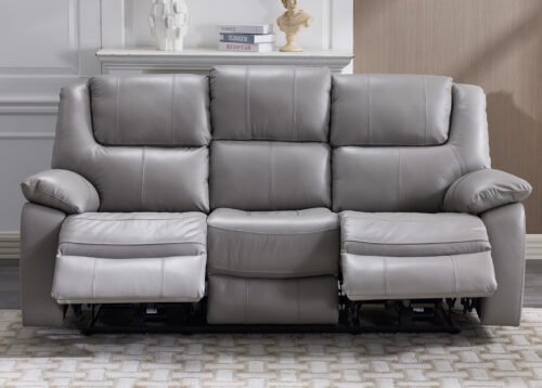 ALEXIS 3-istuttava recliner-sohva, harmaa - Image 2