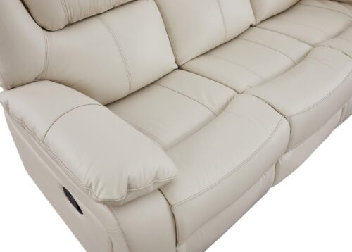ALEXIS 3-istuttava recliner-sohva, kerma - Image 4