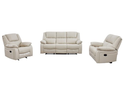 ALEXIS 3-istuttava recliner-sohva, kerma - Image 5