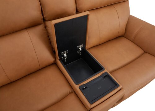 BAXTER 2-istuttava recliner-sohva, ruskea - Image 5