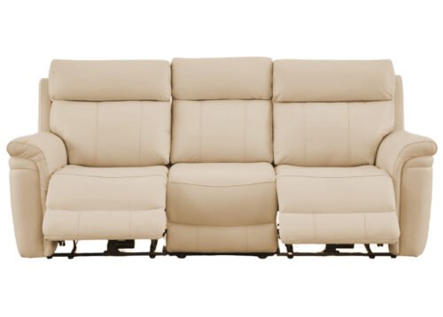 BAXTER 3-istuttava recliner-sohva, beige - Image 2