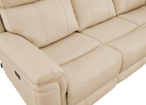 BAXTER 3-istuttava recliner-sohva, beige - Image 6