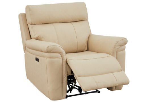 BAXTER recliner-nojatuoli, beige - Image 4