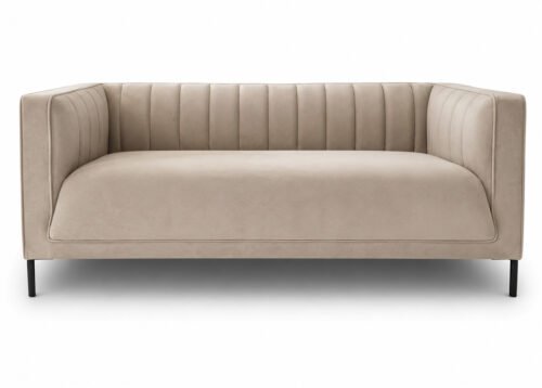 CONDO 2-istuttava samettisohva, beige
