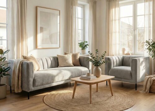 CONDO 3-istuttava sohva, beige (Perfect Harmony 04)
