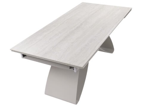 Jatkettava ruokapöytä AXEL travertiini - Image 4