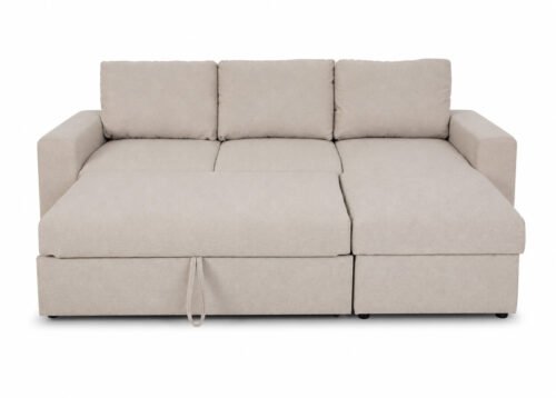 Kulmadivaanivuodesohva ANNA beige (Apia 453) - Image 5