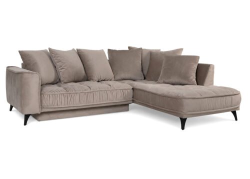 Kulmadivaanivuodesohva BELLINA Setti 3 oikea beige (Piano 04) - Image 3