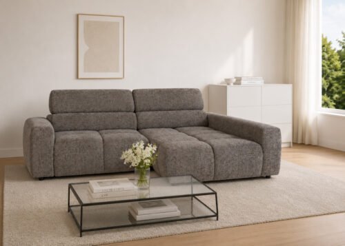 Kulmadivaanivuodesohva COCO 100 oikea (Bella 15) - Image 2