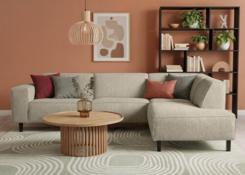 Kulmasohva BRUNO oikea beige (Legacy 2) - Image 6
