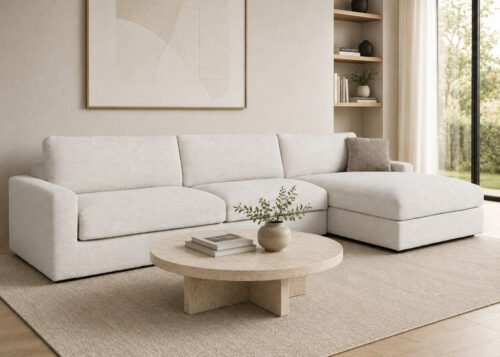 Kulmasohva JUULIA oikea beige - Image 2