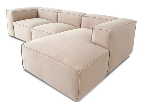 Kulmasohva STELLA beige oikea - Image 3