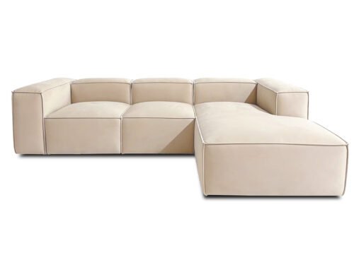 Kulmasohva STELLA beige oikea