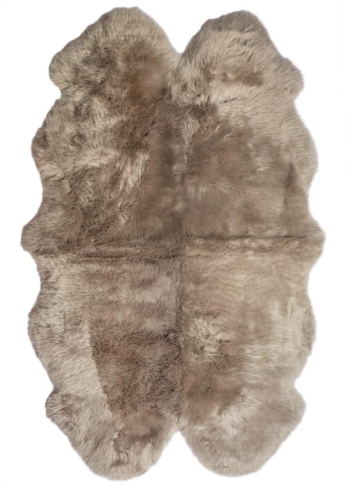 Luonnonmukainen lampaantalja MARINO beige (QUATRO)