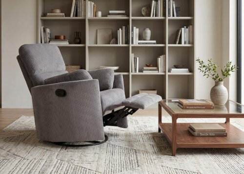 Recliner-nojatuoli EEMIL harmaa - Image 5