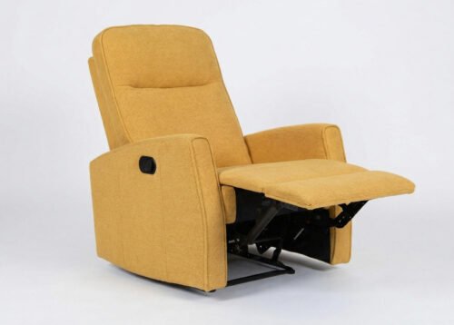 Recliner-nojatuoli VILJA keltainen - Image 2