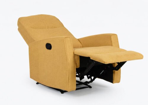 Recliner-nojatuoli VILJA keltainen - Image 3