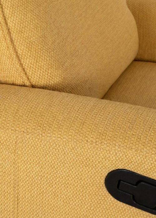 Recliner-nojatuoli VILJA keltainen - Image 5