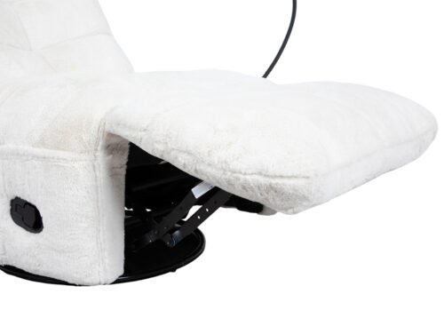 SOLOMON recliner-nojatuoli, valkoinen - Image 4