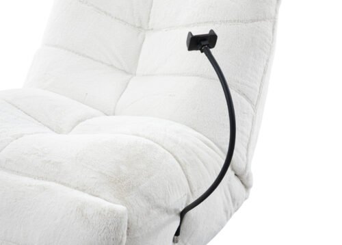 SOLOMON recliner-nojatuoli, valkoinen - Image 5