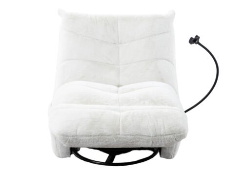 SOLOMON recliner-nojatuoli, valkoinen