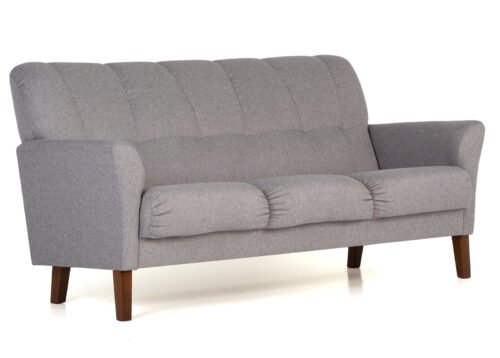 Sohva ELEONORA 3-hengen harmaa (Malmo New 90)