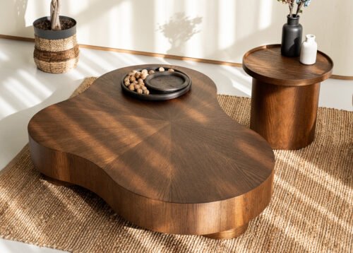 Sohvapöytä CASPER ruskea - Image 4