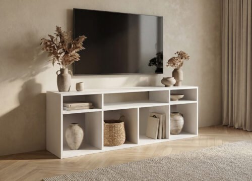 TV-taso MAKS 56A valkoinen