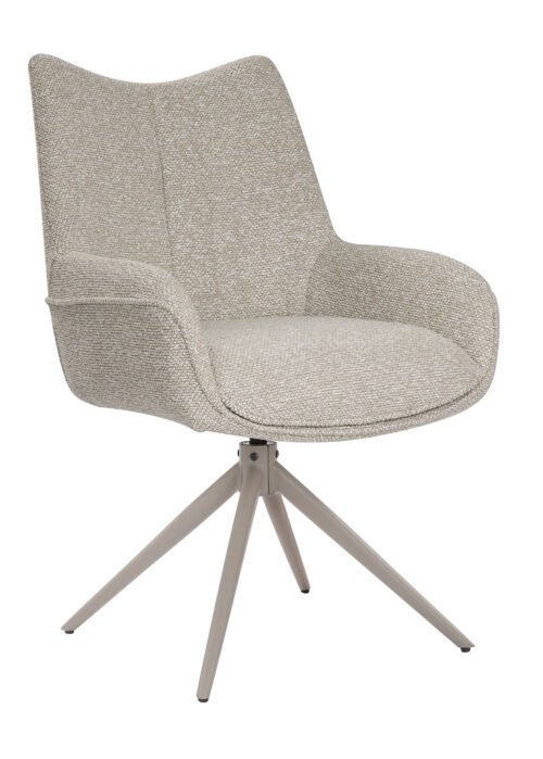 Tuoli JULIA beige (pyörivä)