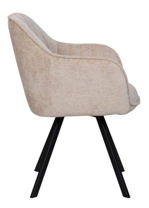 Tuoli MILO beige/musta - Image 2