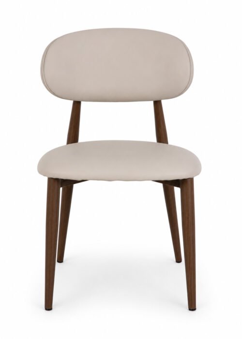 Tuoli SYRI beige PU/pähkinä - Image 3