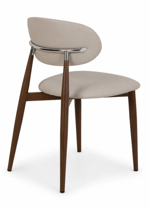 Tuoli SYRI beige PU/pähkinä - Image 6