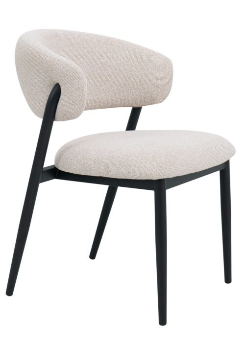 Tuoli TEUVO beige/musta